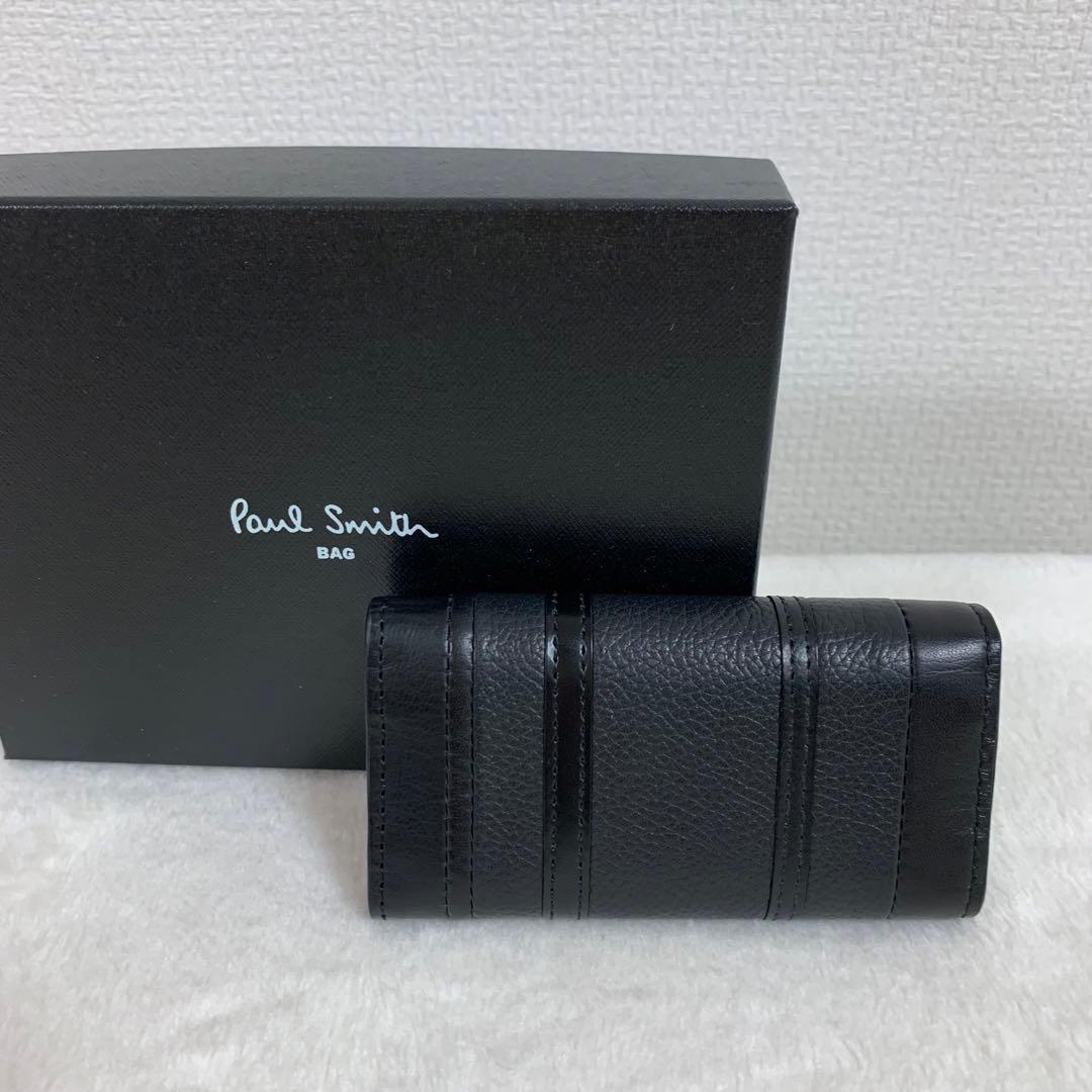 ★箱付き　新品　ポールスミス　革キーケース
