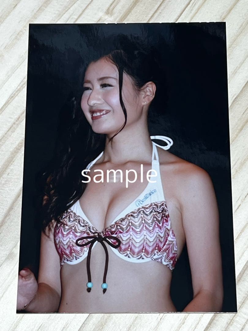 湯川舞さん　2013年　川口オートレース　プレゼント生写真