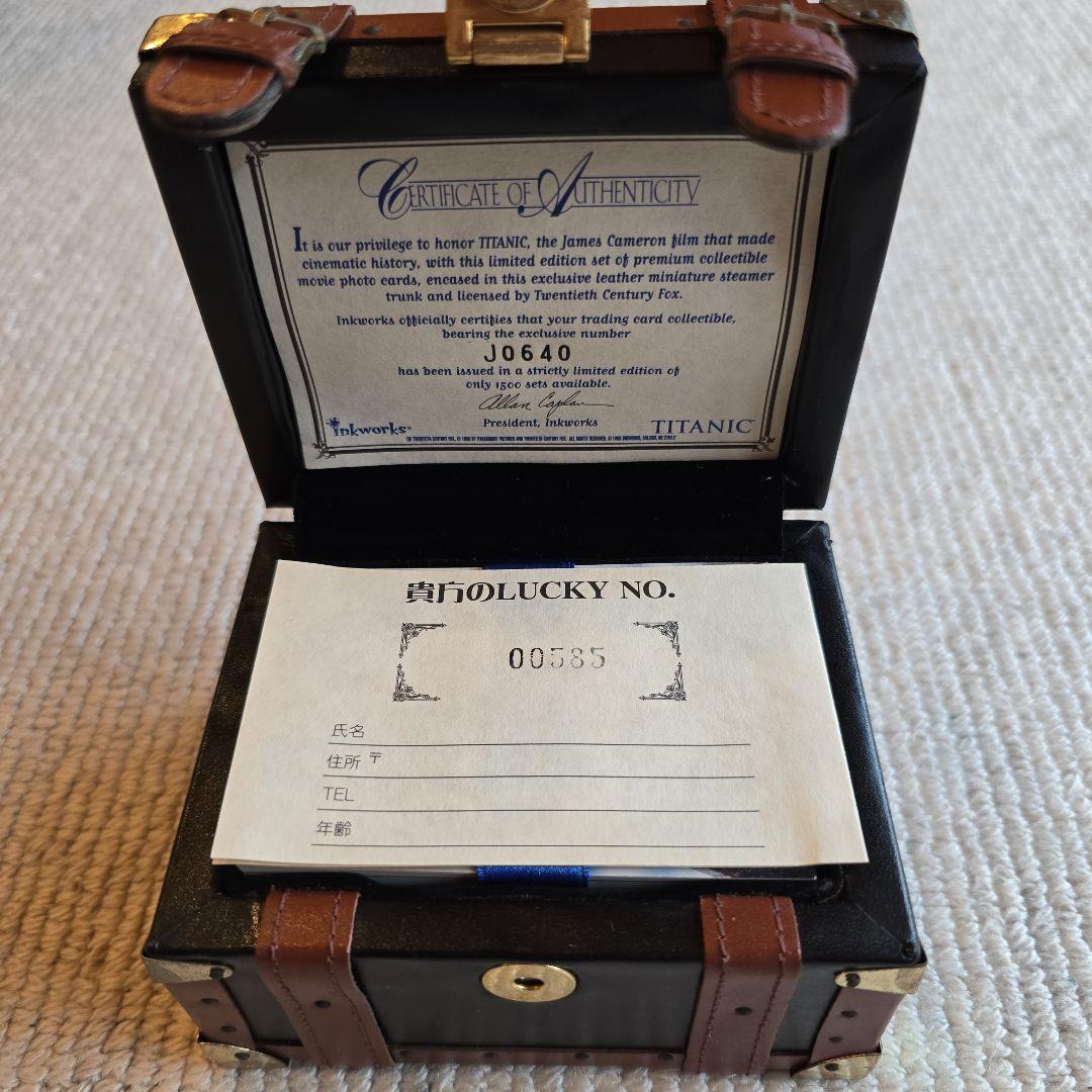 【限定品】タイタニック トレーディングカードセット
