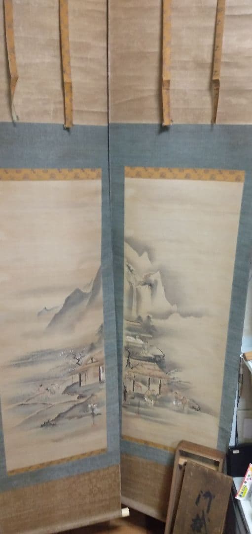 狩野探信の真筆と思います写真を見てください