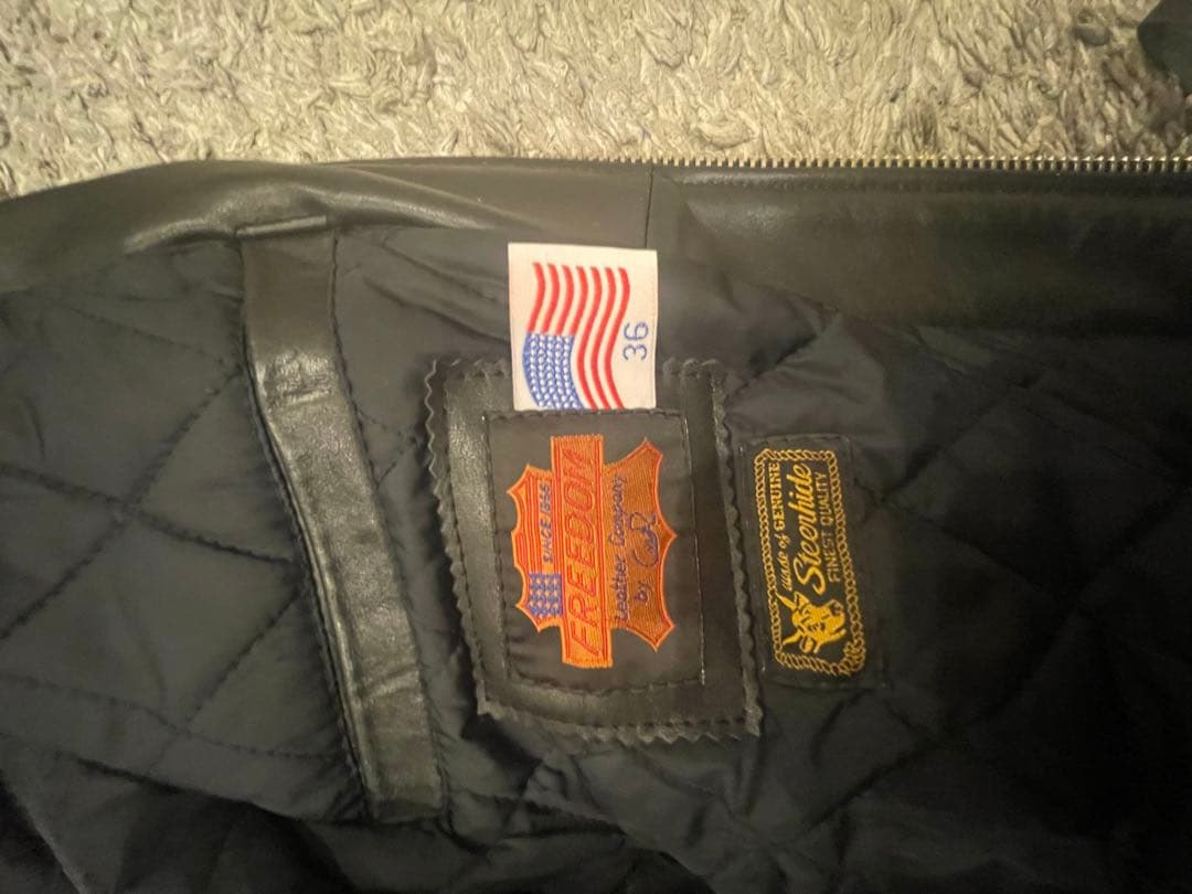 【専用】シングルライダースジャケット サイズ36