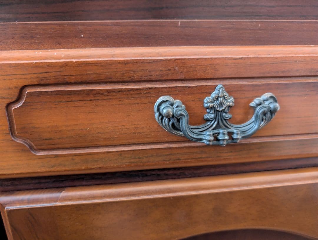 【カリモク】文机　木製アンティーク