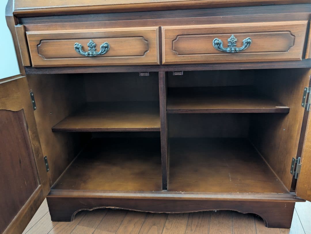 【カリモク】文机　木製アンティーク