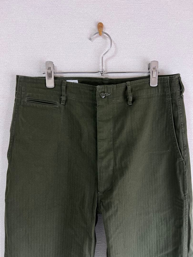 ANATOMICA アナトミカ 34 ヘリンボーンツイル チノパンツ 日本製