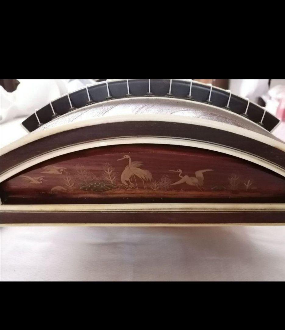 琴　13弦　並甲　琴　和楽器