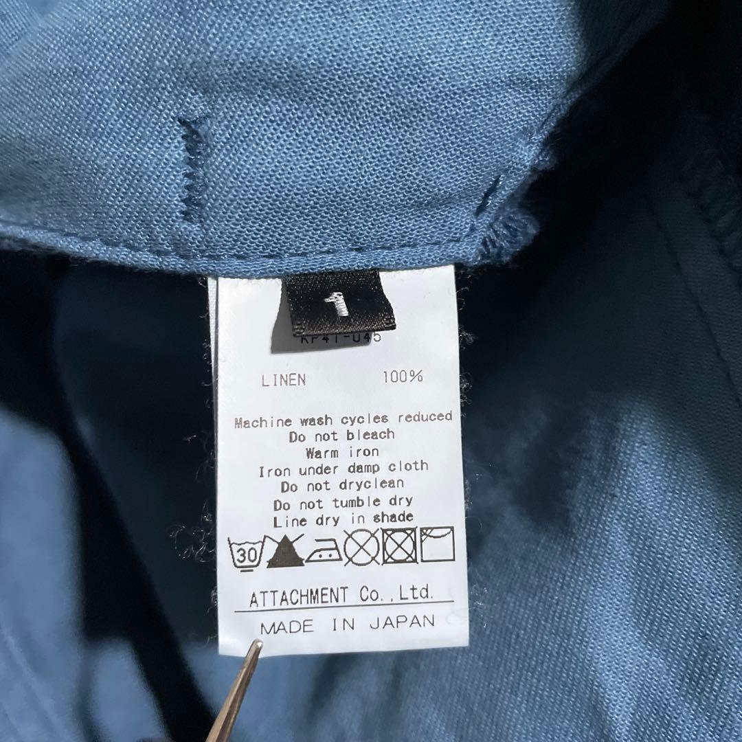 美品　名作　カズユキクマガイ　アタッチメント　リネン　カーゴ　サルエルパンツ