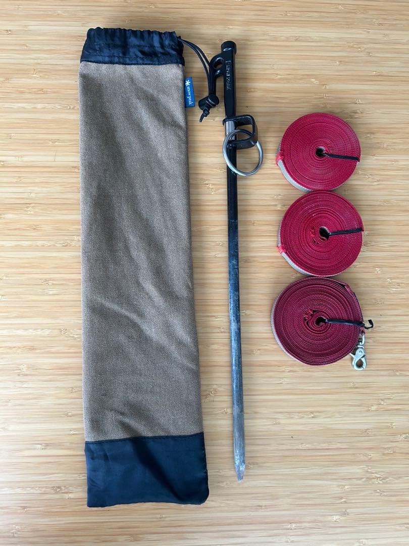 ハセヤン スノーピーク　ドッグアンカー　プレイングリード　セット