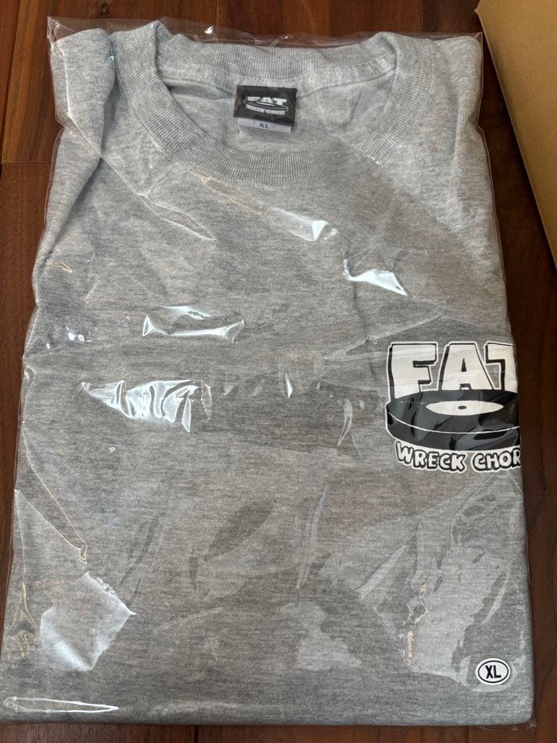 【未使用】NOFXキャップ　FATレコードTシャツXL