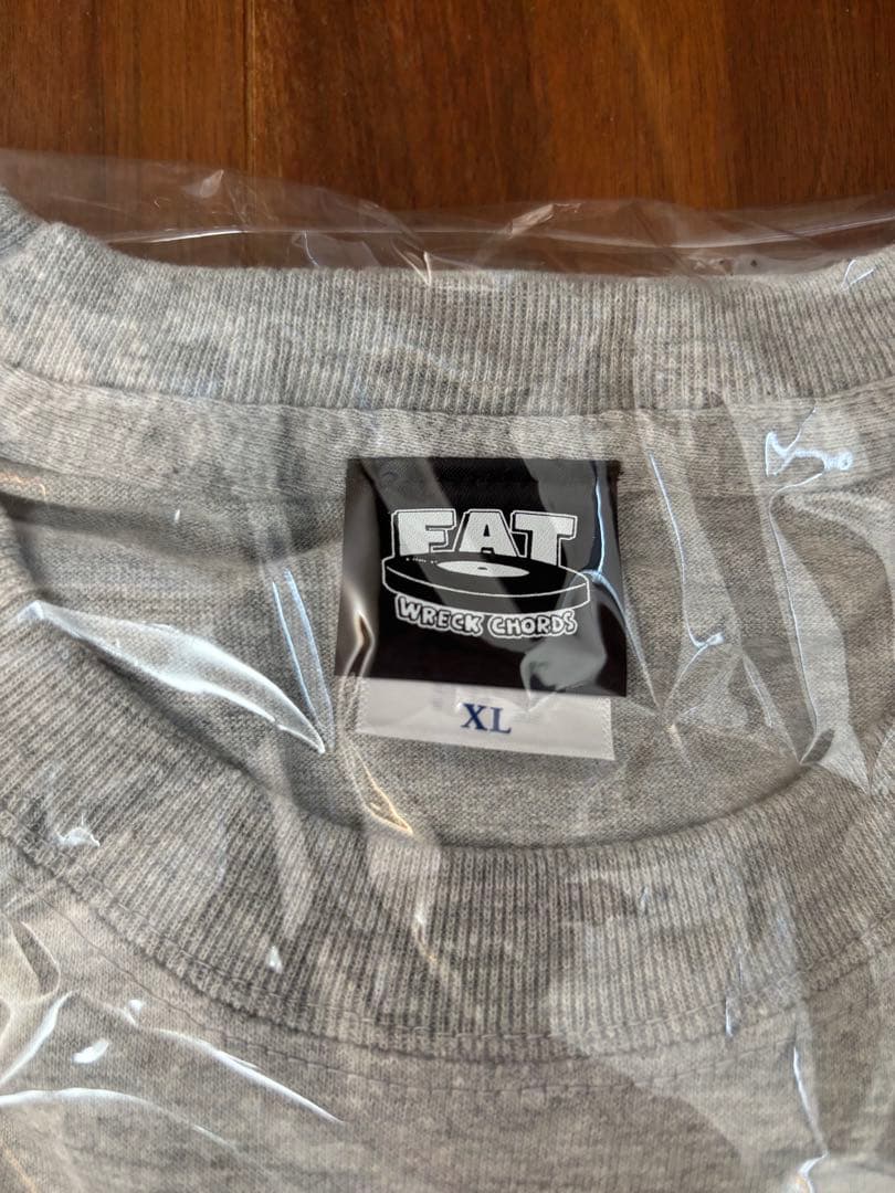 【未使用】NOFXキャップ　FATレコードTシャツXL