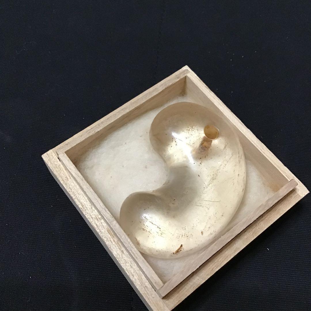 出土品　縄文時代　透明　水晶　大型勾玉　古代　浪漫　神話　コレクション