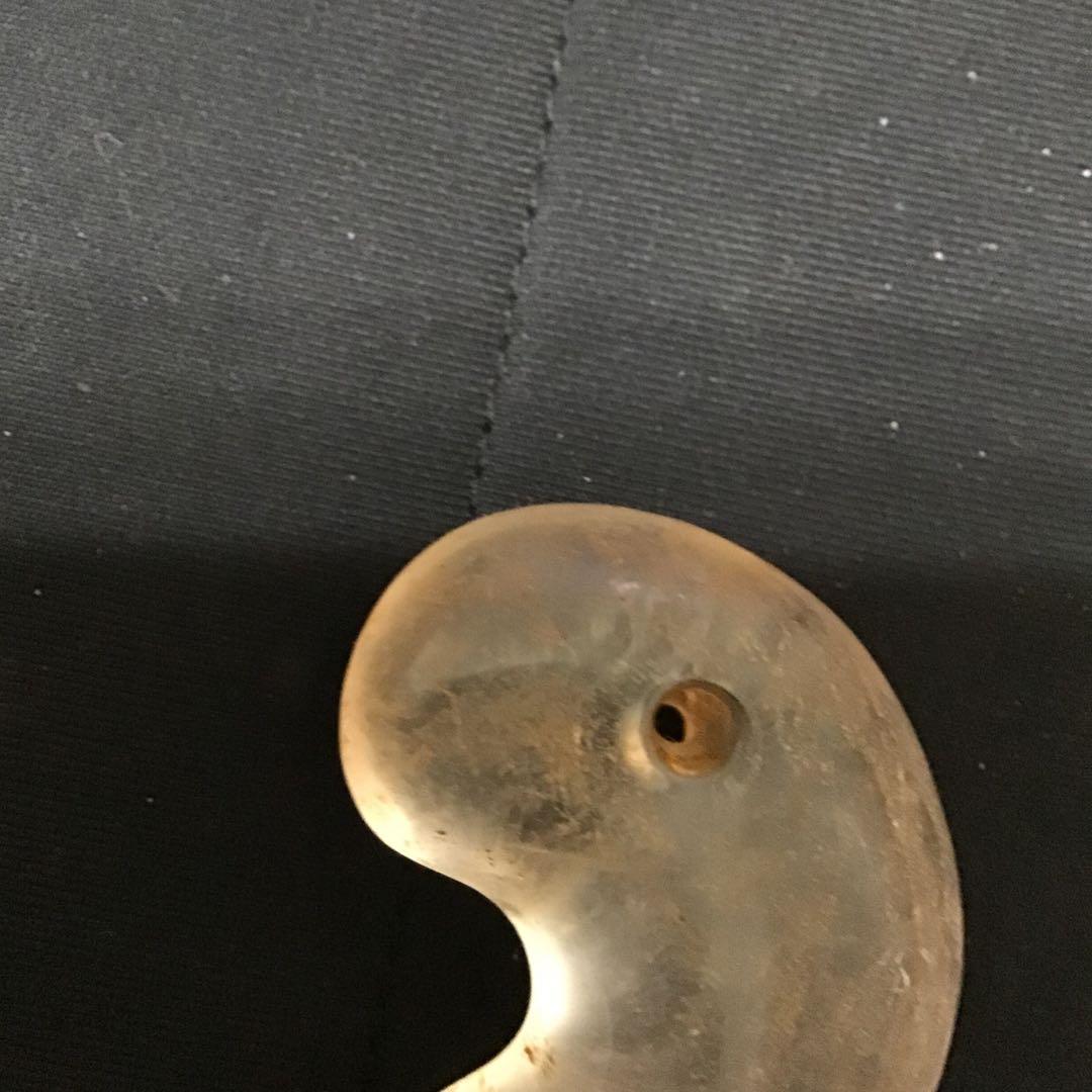 出土品　縄文時代　透明　水晶　大型勾玉　古代　浪漫　神話　コレクション