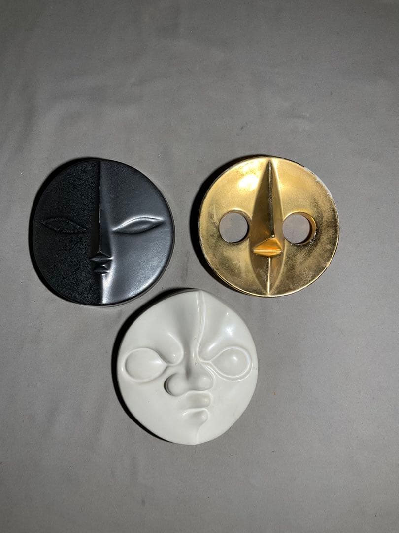 昭和レトロ　岡本太郎　万博　太陽の塔　壁掛三面