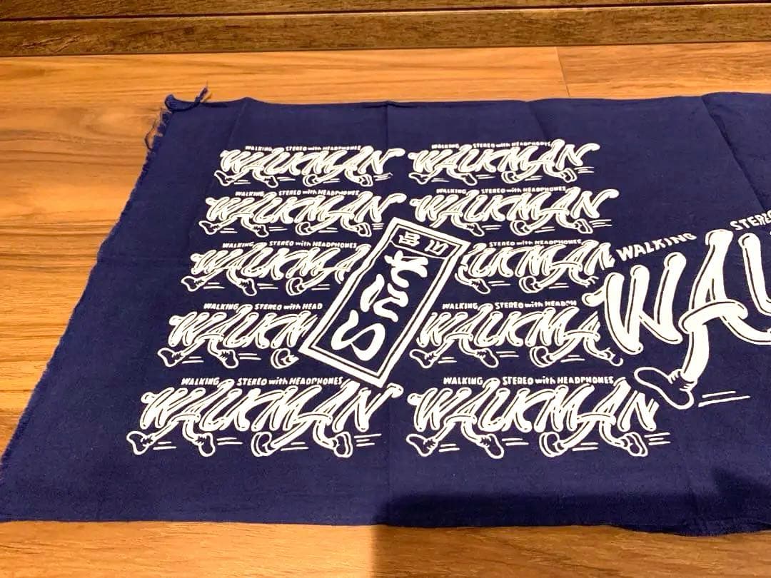 SONY WALKMAN 非売品　手拭い　レトロ