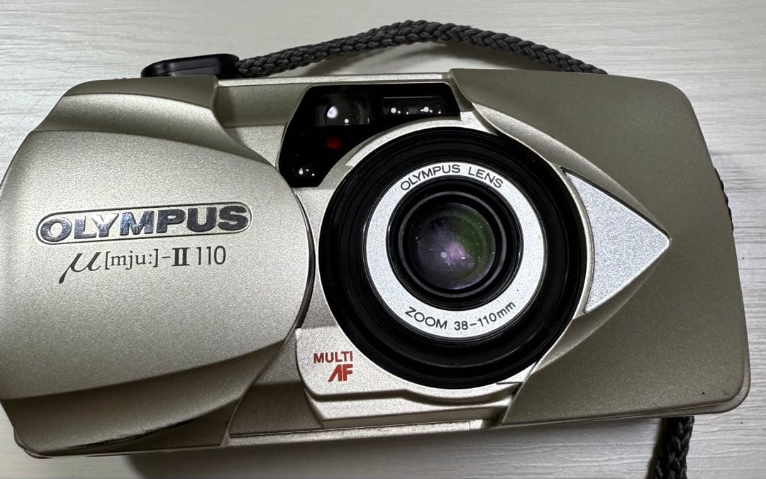 ジャンク　オリンパス μ[mju:] -Ⅱ110 カメラ　フィルムカメラ
