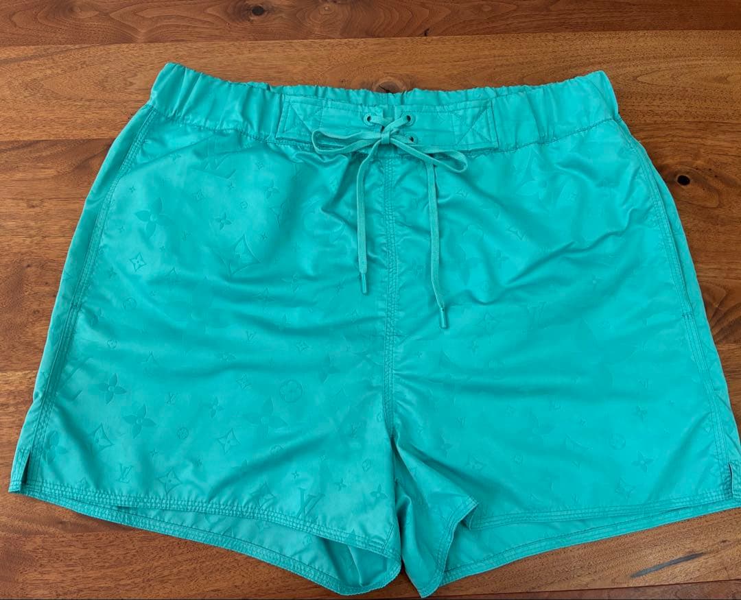 LOUIS VUITTON ターコイズ水着 Lサイズ