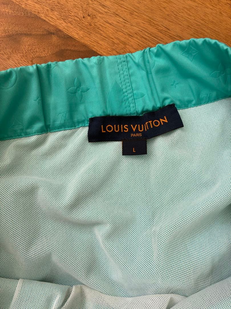 LOUIS VUITTON ターコイズ水着 Lサイズ
