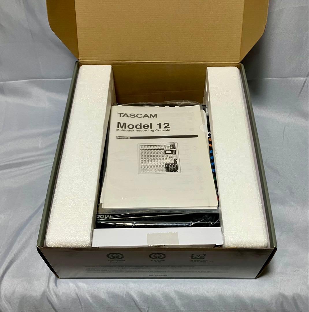 新品同様 TASCAM Model 12 ミキサー・MTR（付属品揃・元箱あり）