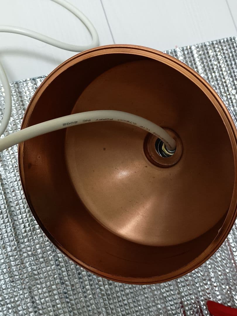 黒とオレンジのペンダントライト　アートワークスタジオ　AW-0177