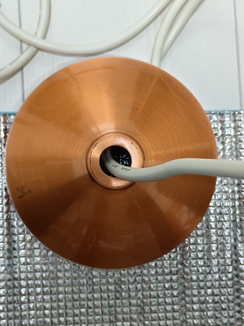 黒とオレンジのペンダントライト　アートワークスタジオ　AW-0177