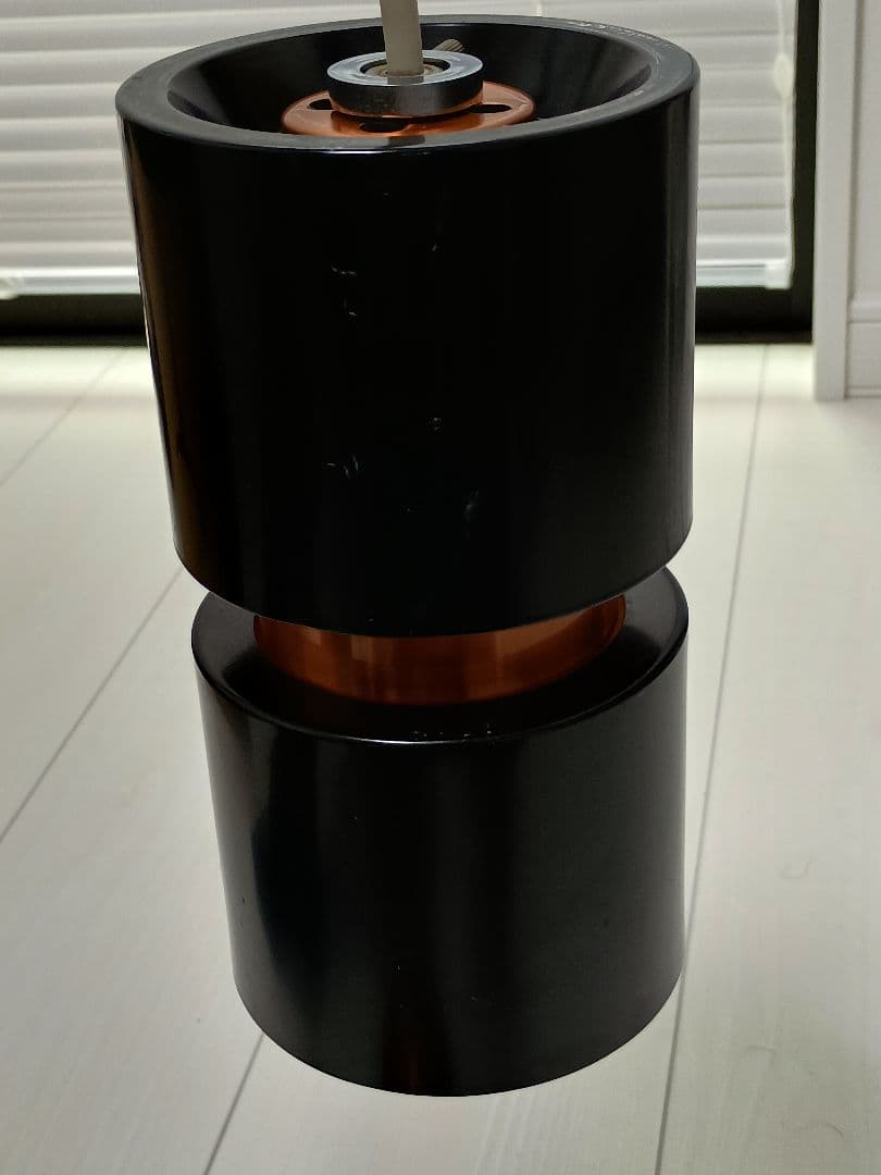 黒とオレンジのペンダントライト　アートワークスタジオ　AW-0177