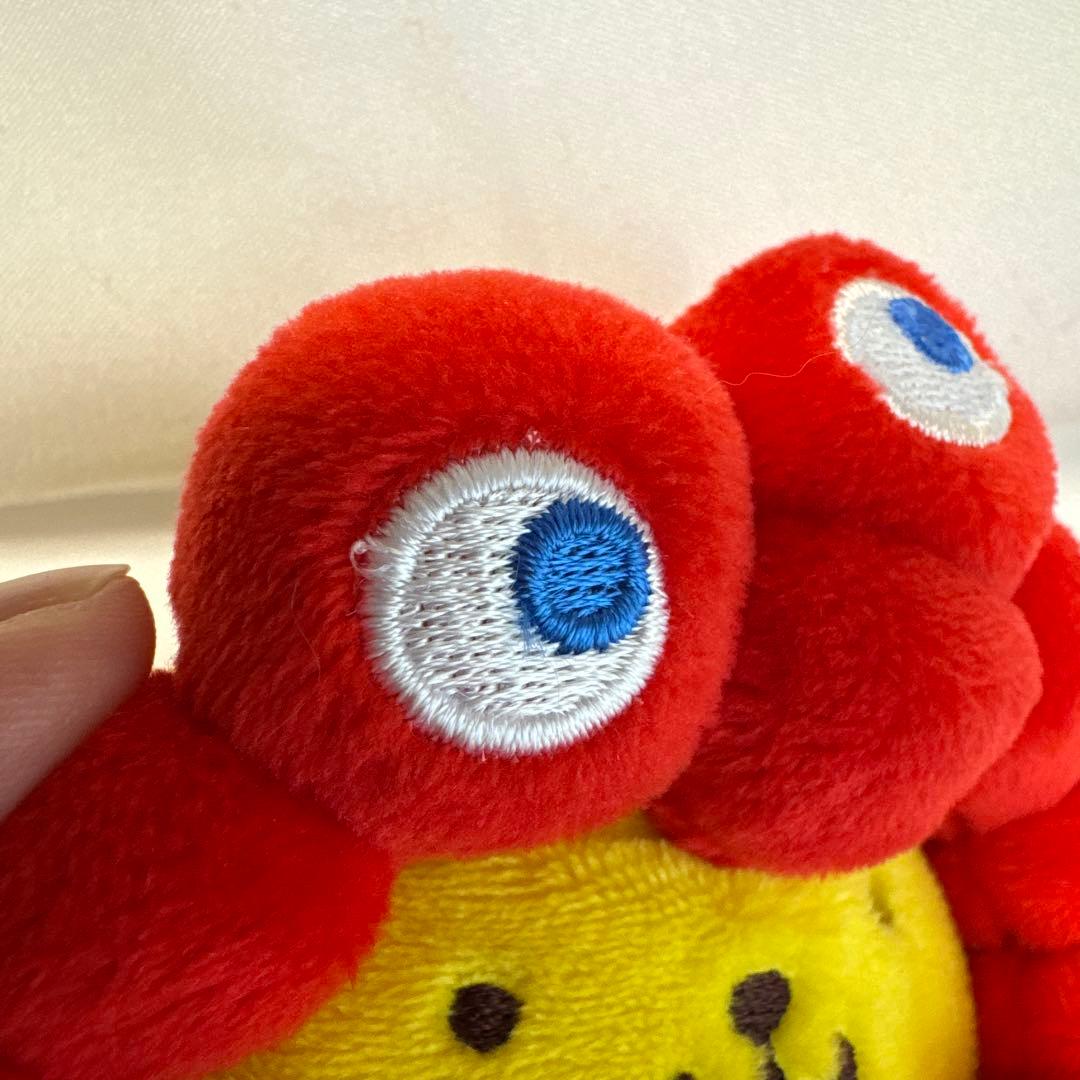 サンリオミャクミャク なりきりぬいぐるみBC ポムポムプリン 赤 カラビナ