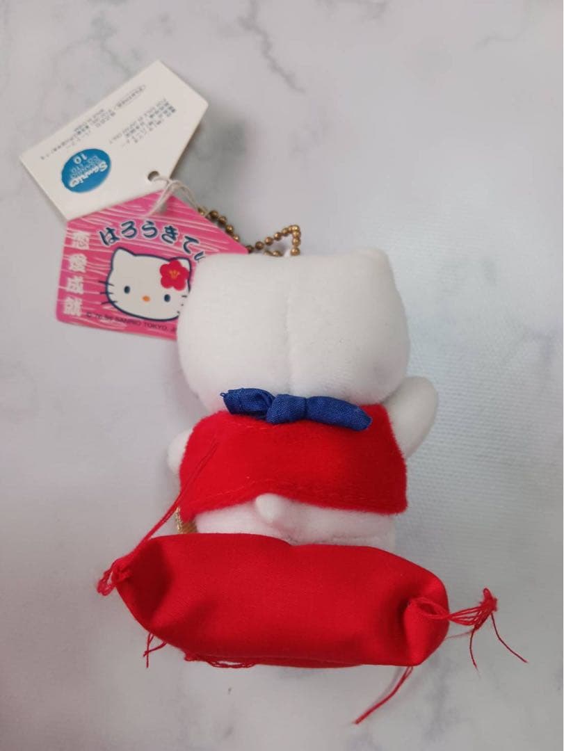 ハローキティ 招き猫風 ぬいぐるみ