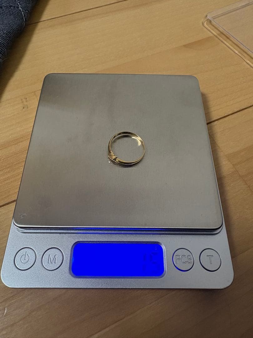 国産.k18 天然ダイヤモンド.指輪.16号.ゴールド.金 .リング