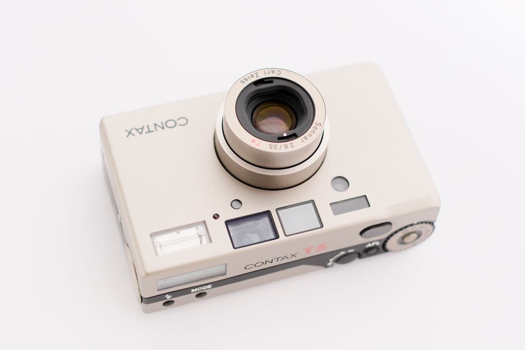 【最終値下げ】CONTAX T3 コンパクトフィルムカメラ シルバー