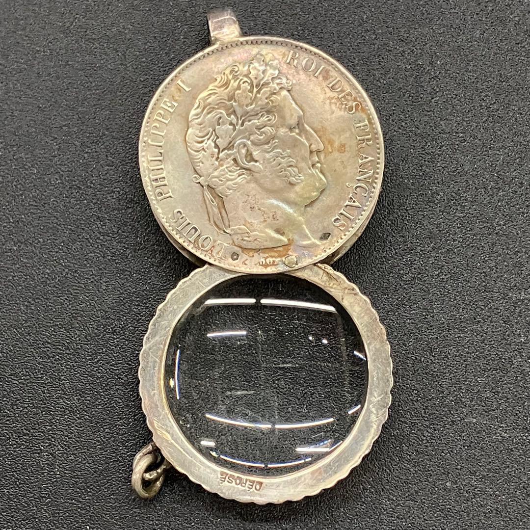 【希少品】Eloi エロア　ルーペ　銀貨　5フラン　03