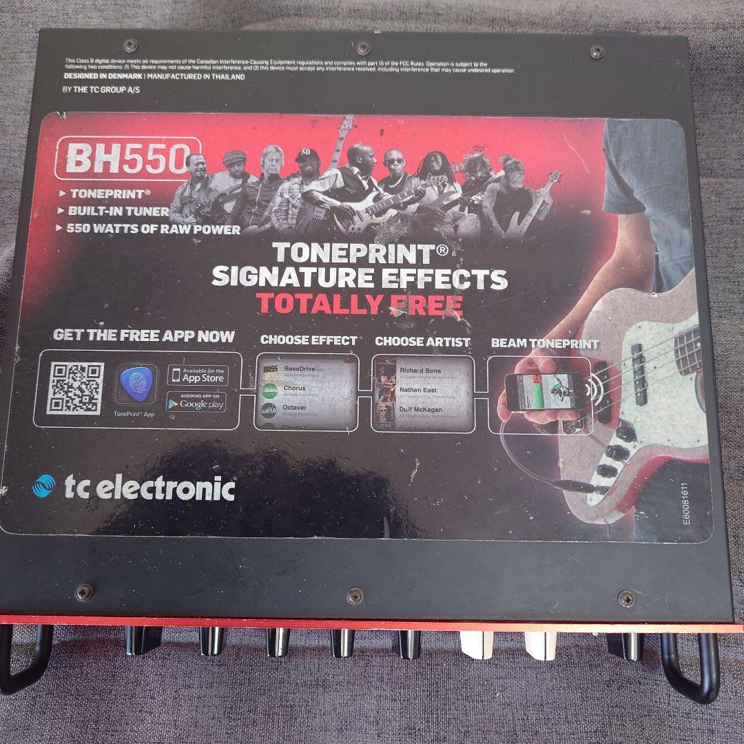 tc electronic BH550 ベースアンプ　最終値下げ