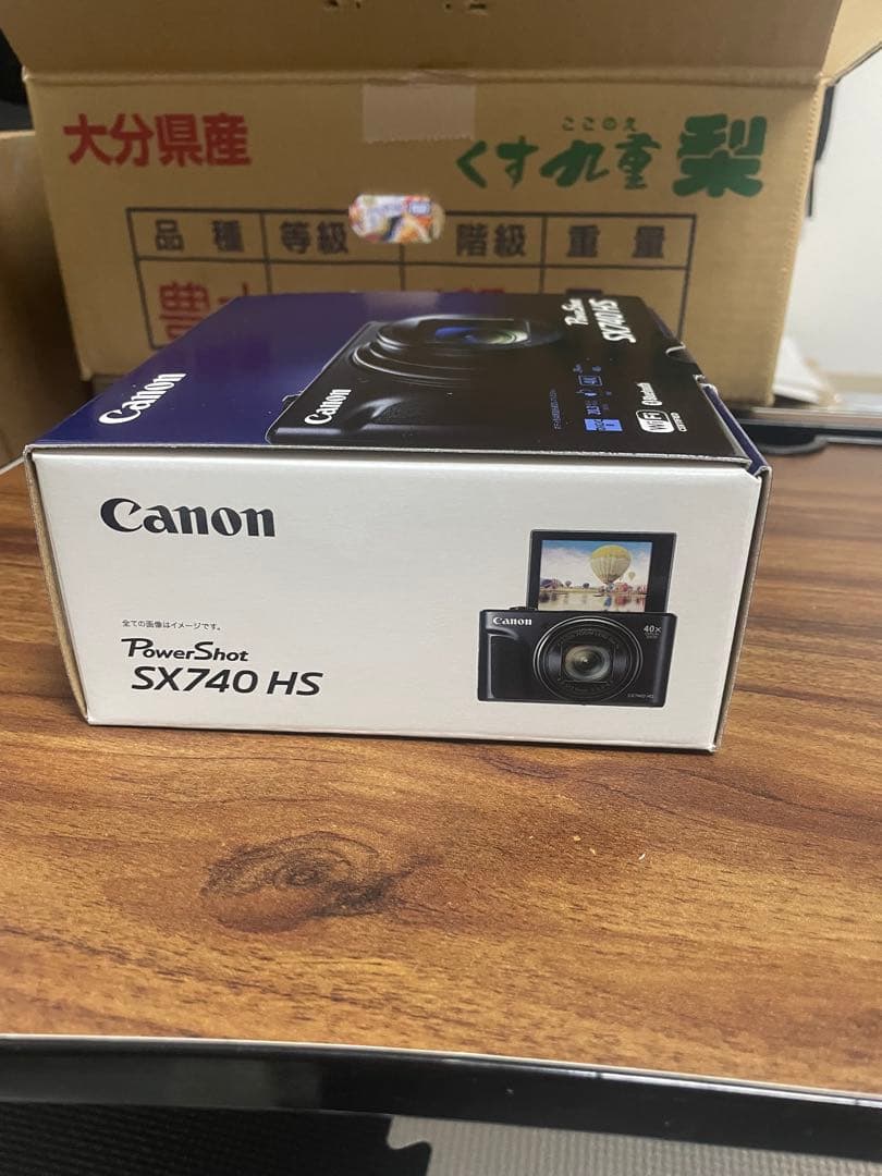 【新品・未使用】キヤノン　POWERSHOT SX740 HS ブラック
