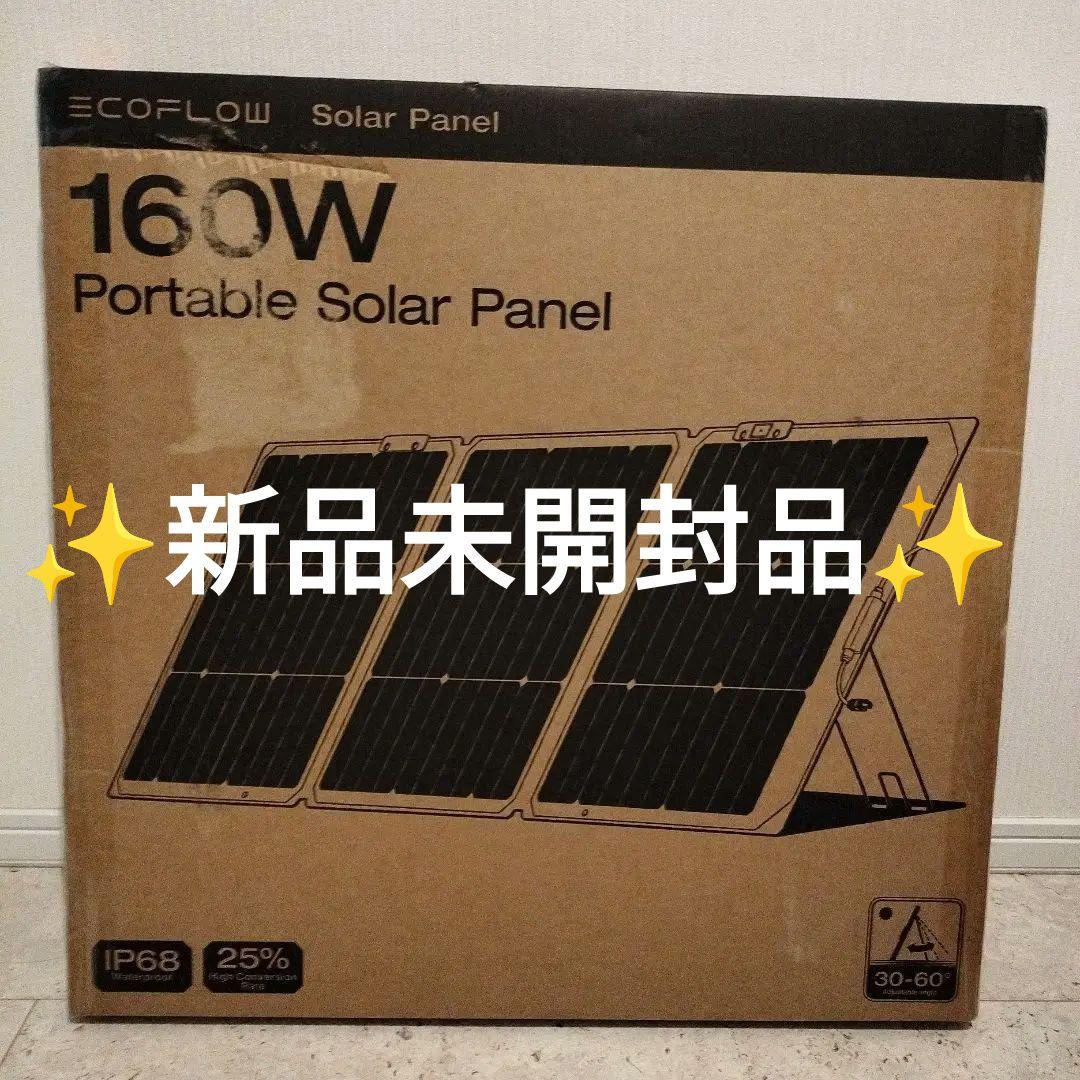 【新品未開封品】EcoFlow ソーラーパネル 160W Gen2