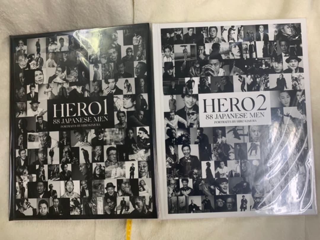HIRO KIMURA　図鑑　HERO 1、2 ２冊セット　三浦春馬