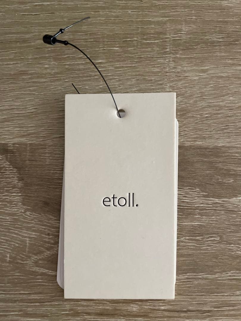 【美品】etoll バック刺繍フレアドレス オケージョンドレス