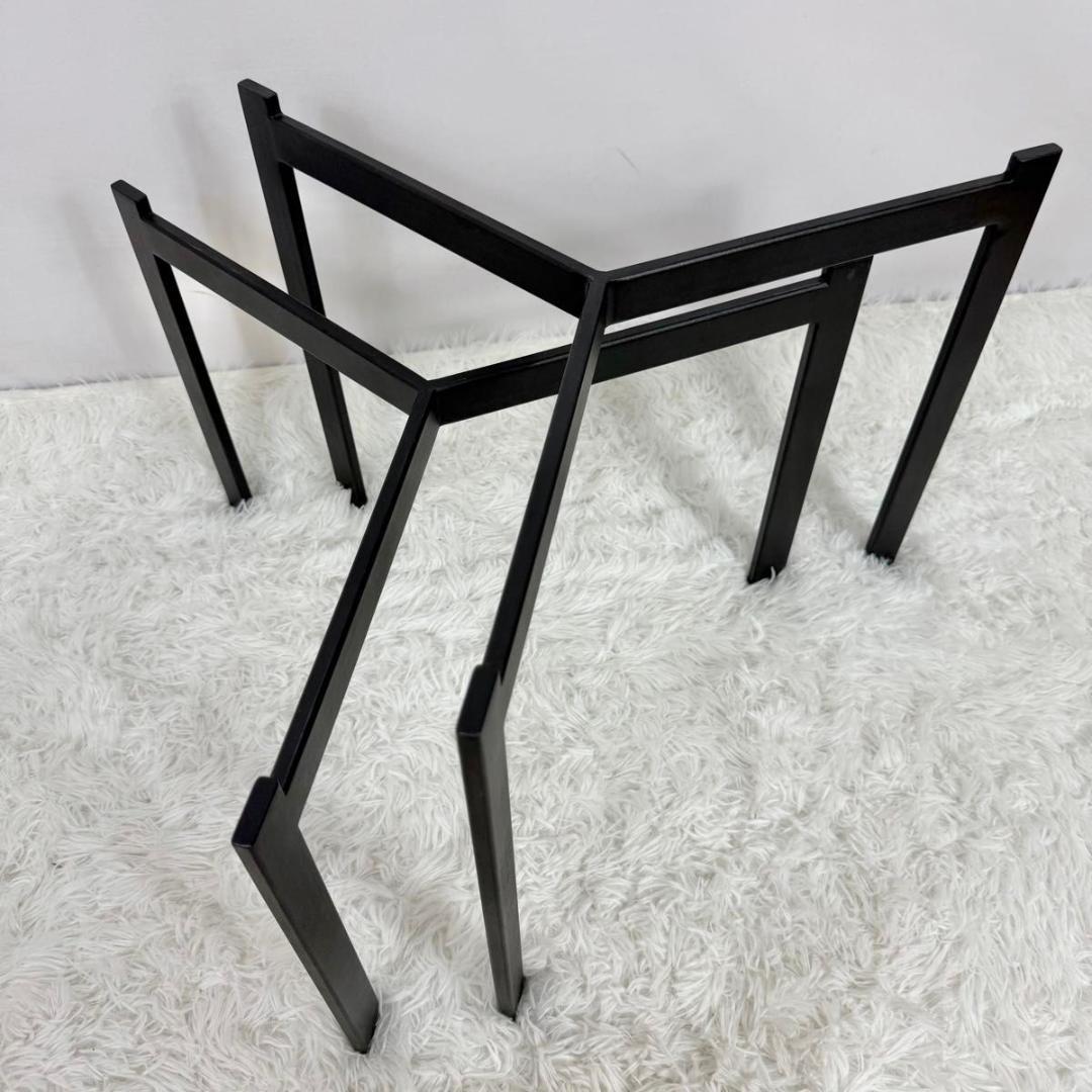 【美品】ARMONIA　アルモニア ガラス センターテーブル 丸型 92-8