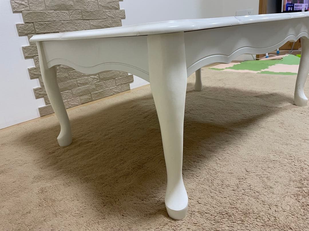 ♢*♢様 姫 家具 猫脚こたつ アンティーク ダイニングテーブル 可愛い 美品