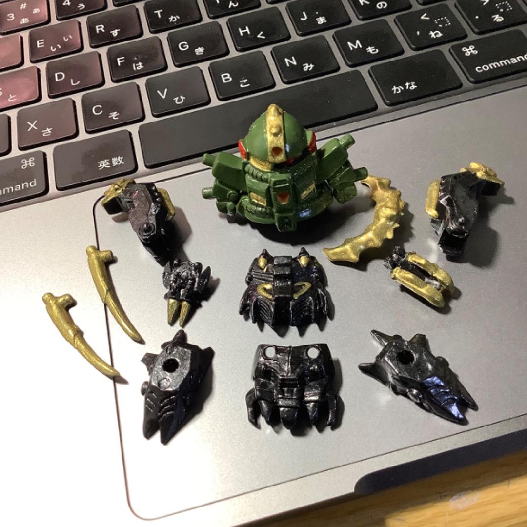 ガン消し　復活闇将軍　殺駆頭　彩色