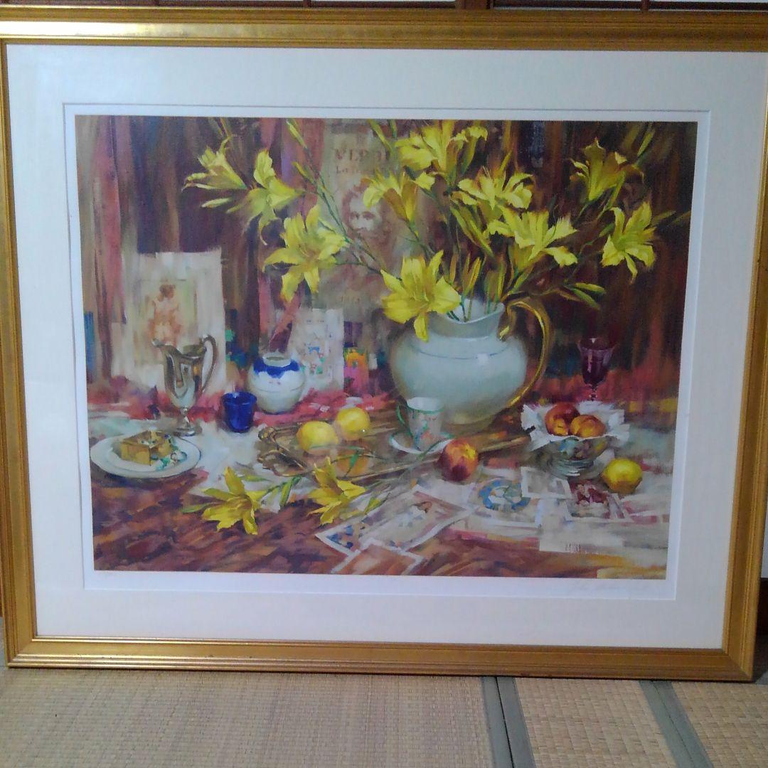 静物画作品証明書付き