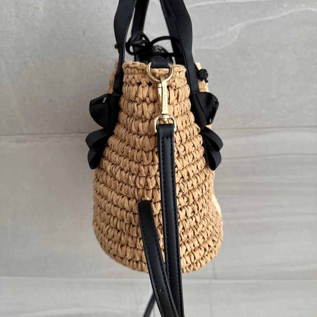 ANTEPRIMA アンテプリマ ミスト オルタ ラフィア 2way カゴバック