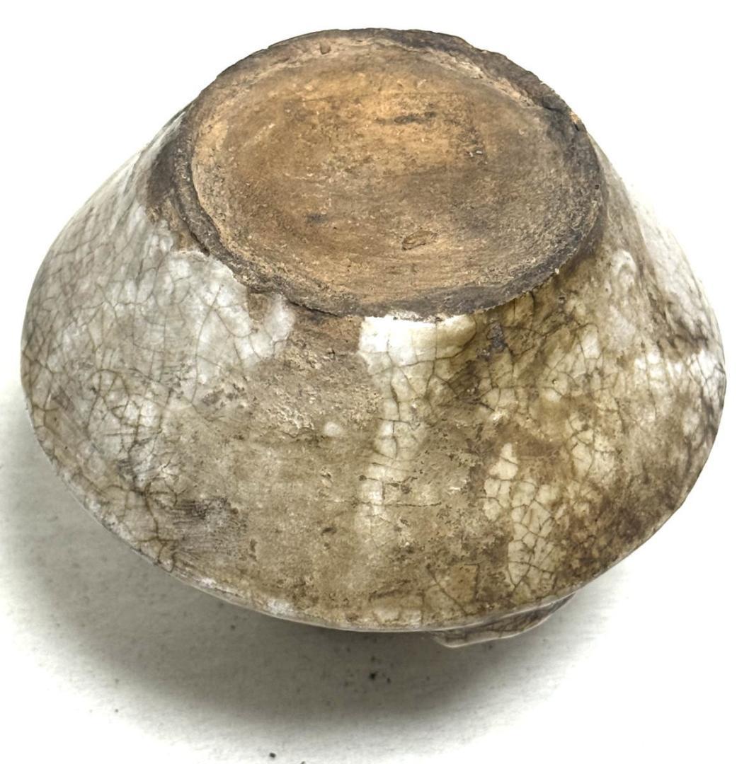 中国 双耳古壺 小壷 一輪生 時代物 古美術 ウブ品 入手困難 WWTT165