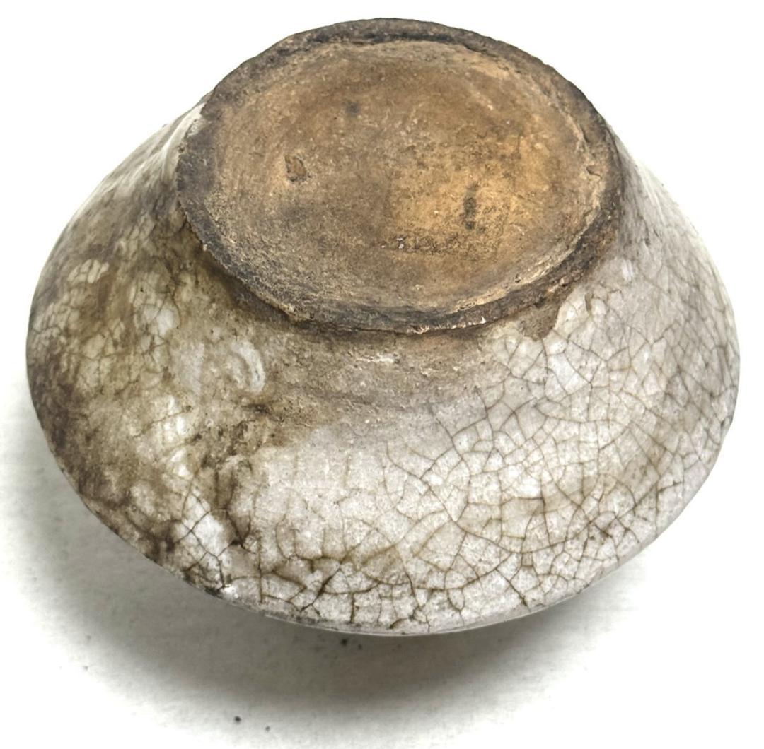 中国 双耳古壺 小壷 一輪生 時代物 古美術 ウブ品 入手困難 WWTT165