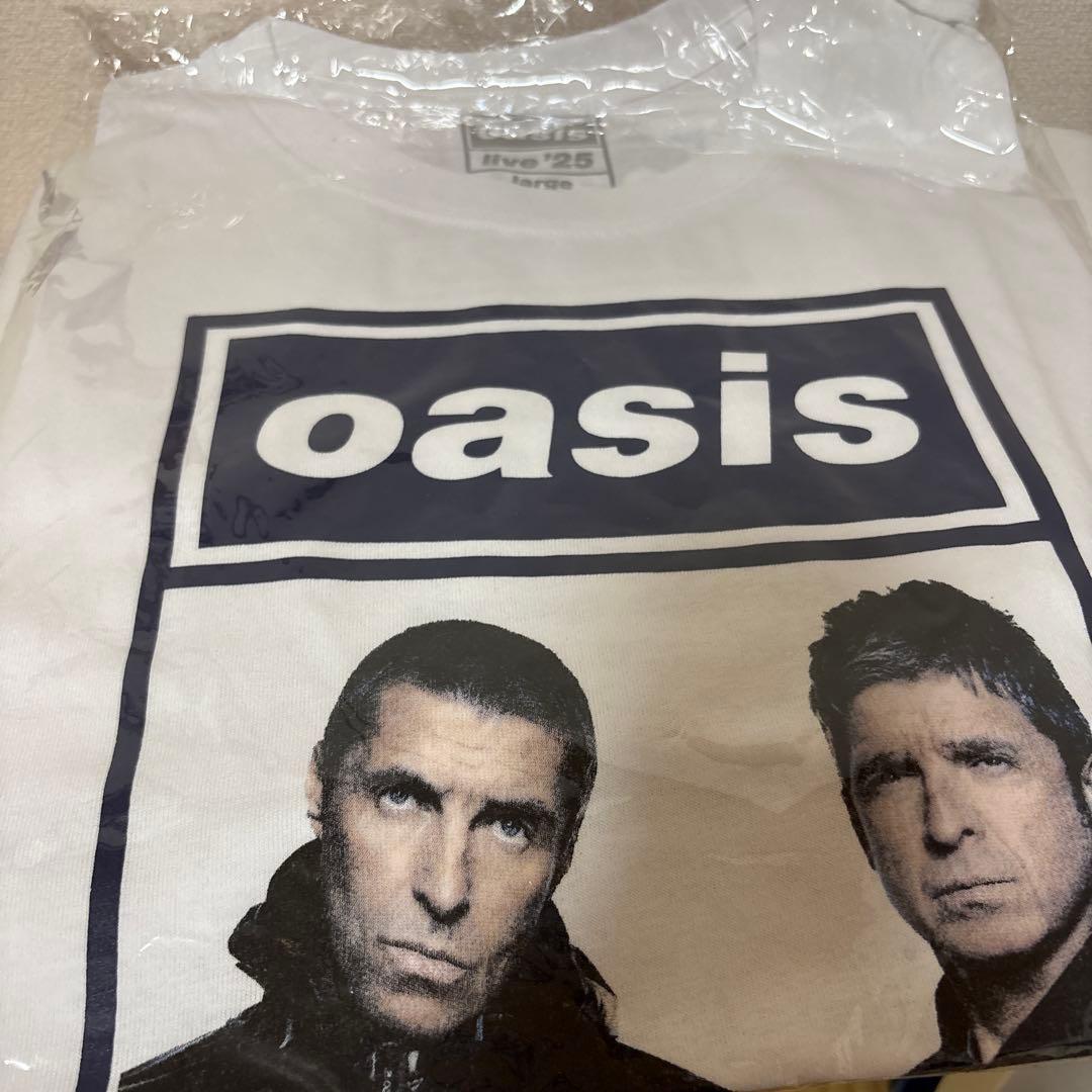 oasis Tシャツ Photo 【UKデザイン】 White オアシス