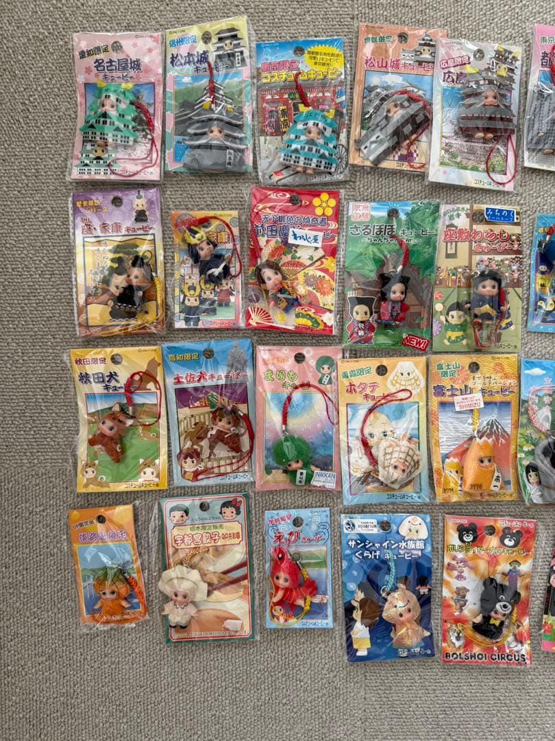 ご当地キューピーストラップ30個セット