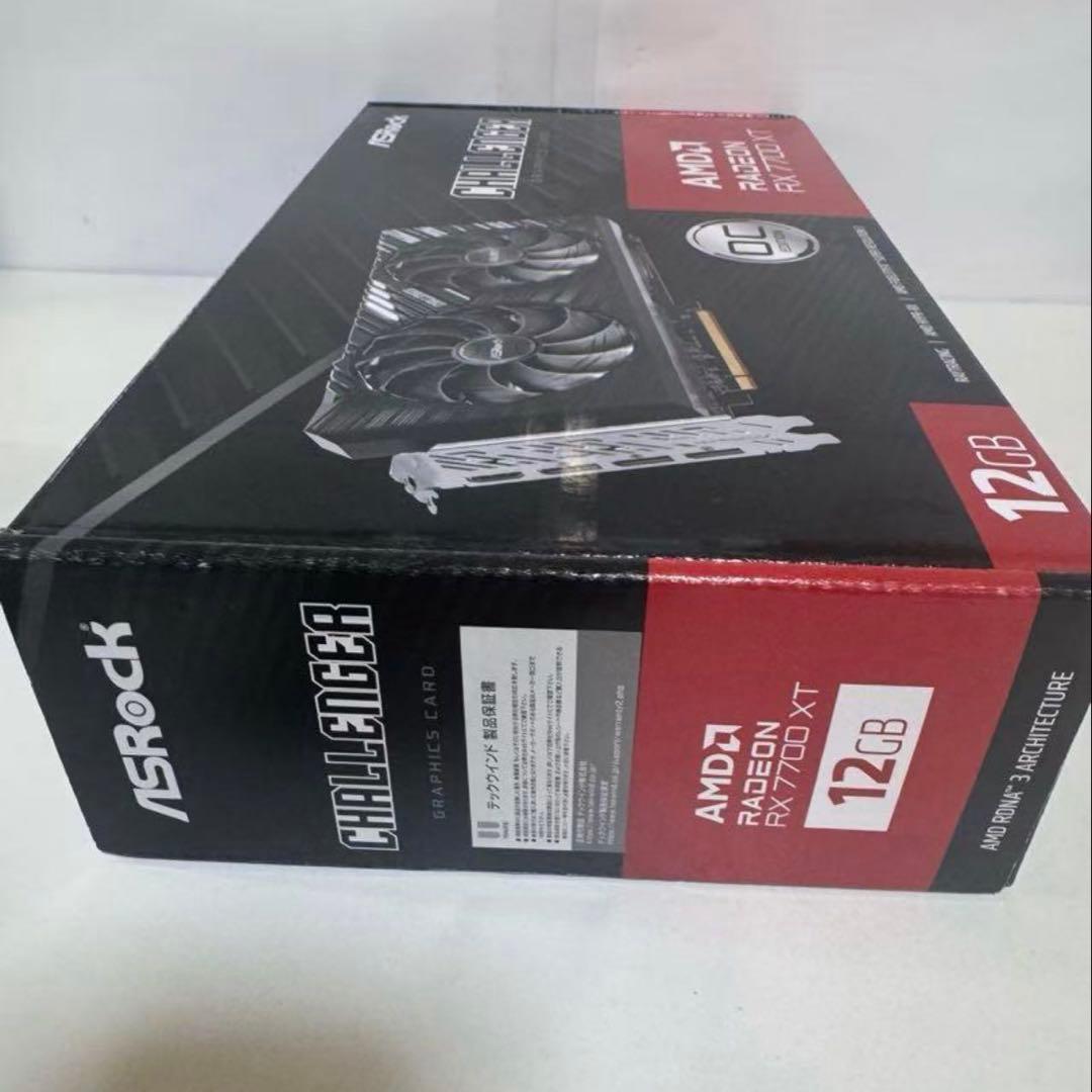 新品未使用Radeon RX 7700 XT Challenger12GB OC