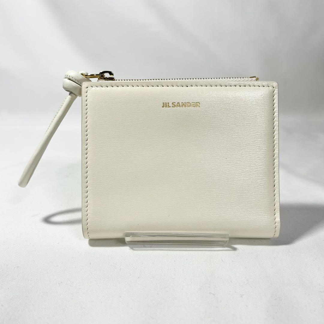 JILSANDER ジルサンダー 財布 二つ折り ウォレット 保存袋 ホワイト