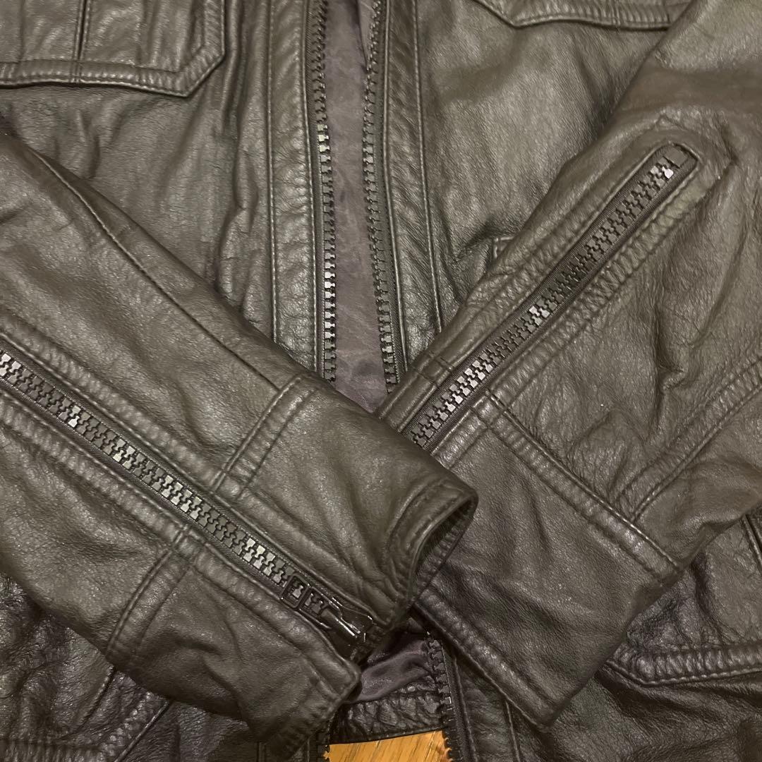 ベンシャーマン　Lサイズ　ライダースジャケット黒