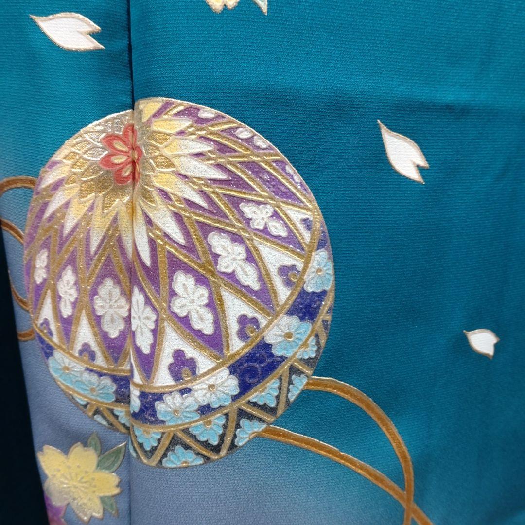 p　着物　振袖フルセット　振袖　作家物　落款有　金彩　銀彩　成人式　卒業式