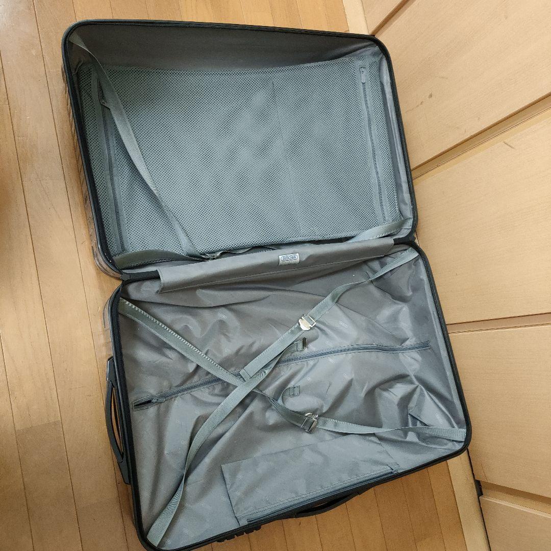 リモワ　サルサ　82L 　シルバー　4輪 グレー　スーツケース　TSA 大容量