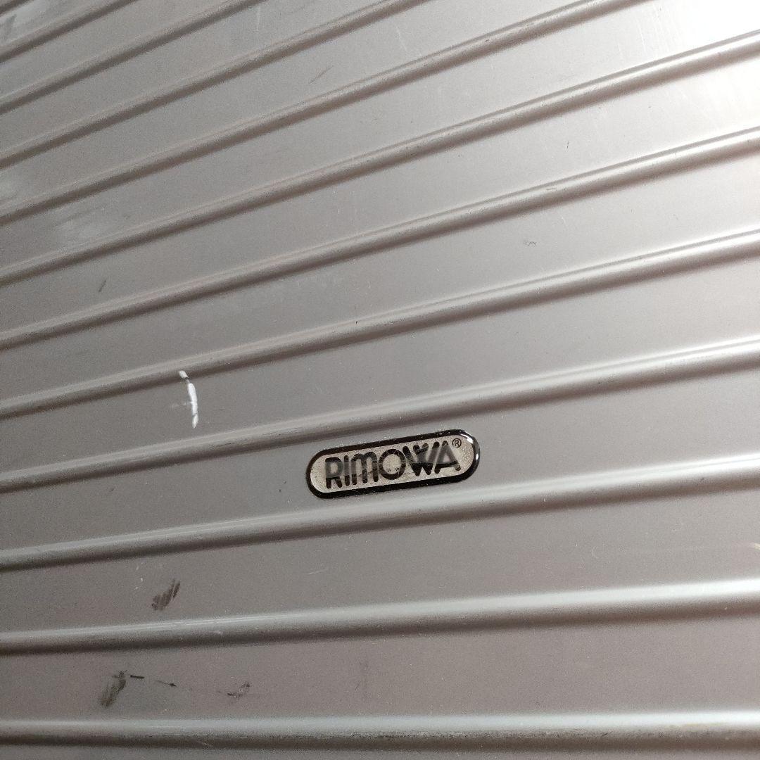 リモワ　サルサ　82L 　シルバー　4輪 グレー　スーツケース　TSA 大容量