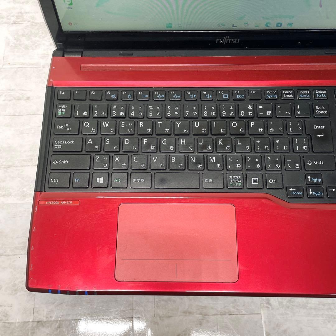 美品✨ノートパソコン SSD ブルーレイ カメラ win11 8GB カメラ